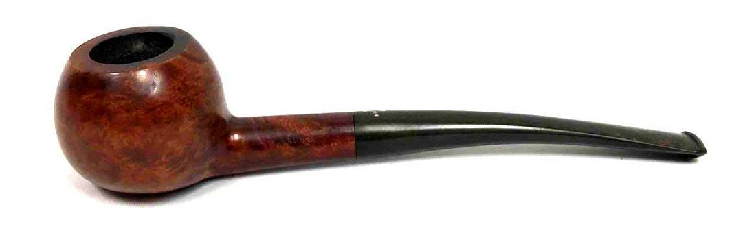 Barling Tobacco Pipe T.V.F Make 4386: This lot contains a Barling Tobacco pipe T.V.F Make 4386. Made in England. It is approx 6 1/2" x 1 1/2" x 1 1/4" and weighs about 1.2oz. Overall the pipe is in good used condition with some light ware