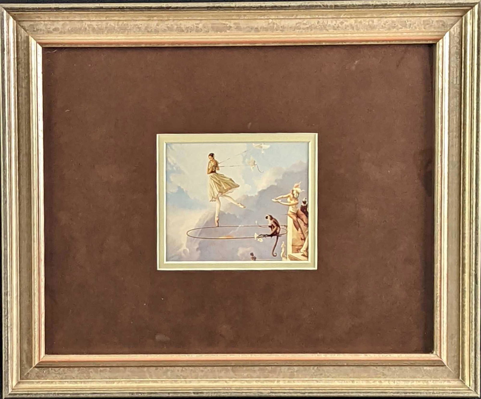 Framed Michael Parkes Mini Print Tuesday's Child (1 of 4)