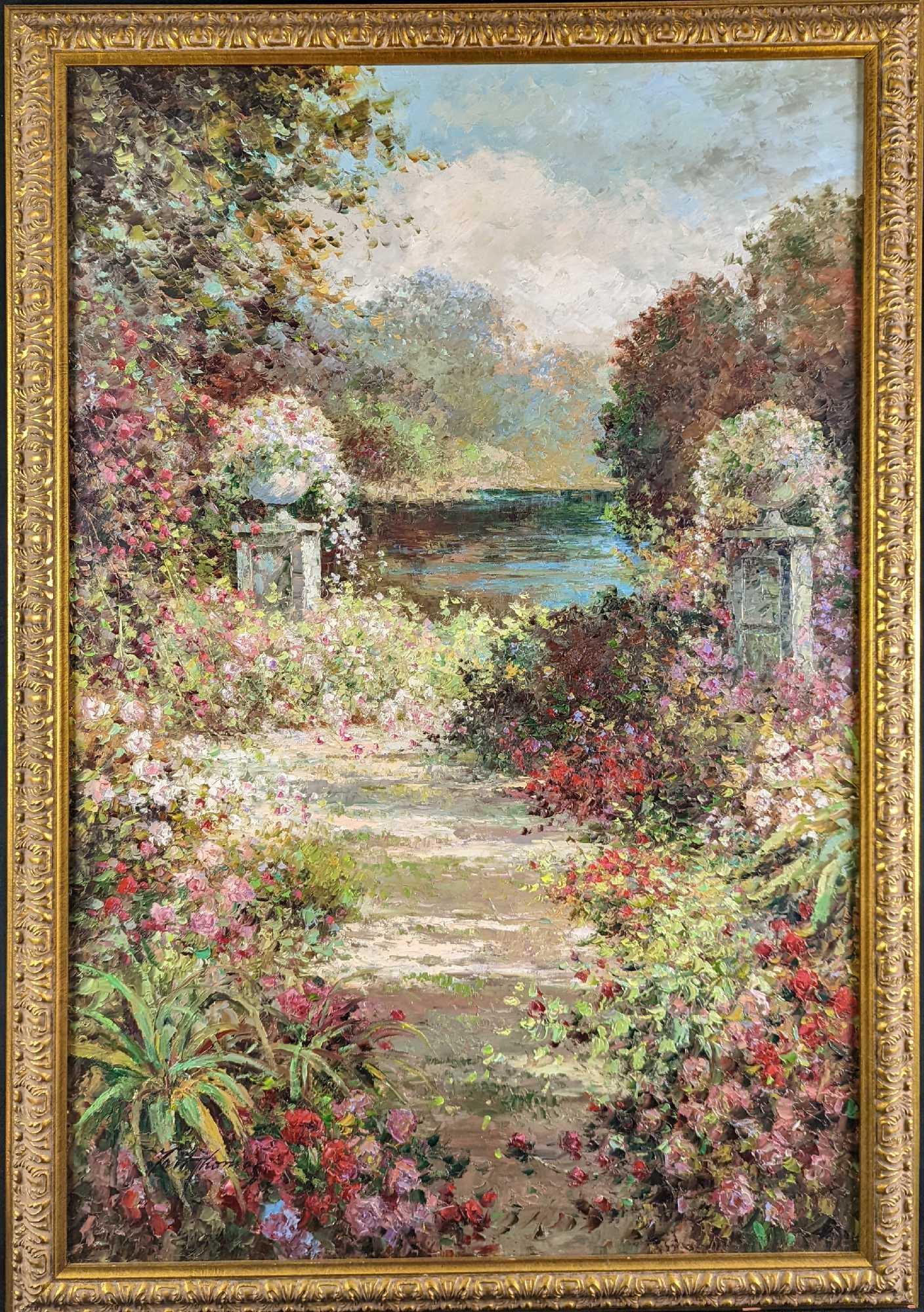 F11 Framed Matt Thomas Original Oil On Canvas (1 of 8)