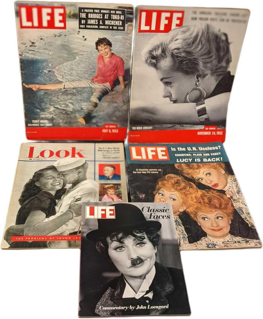 Vintage Magazines Life & Look Lucille Ball (1 of 9)