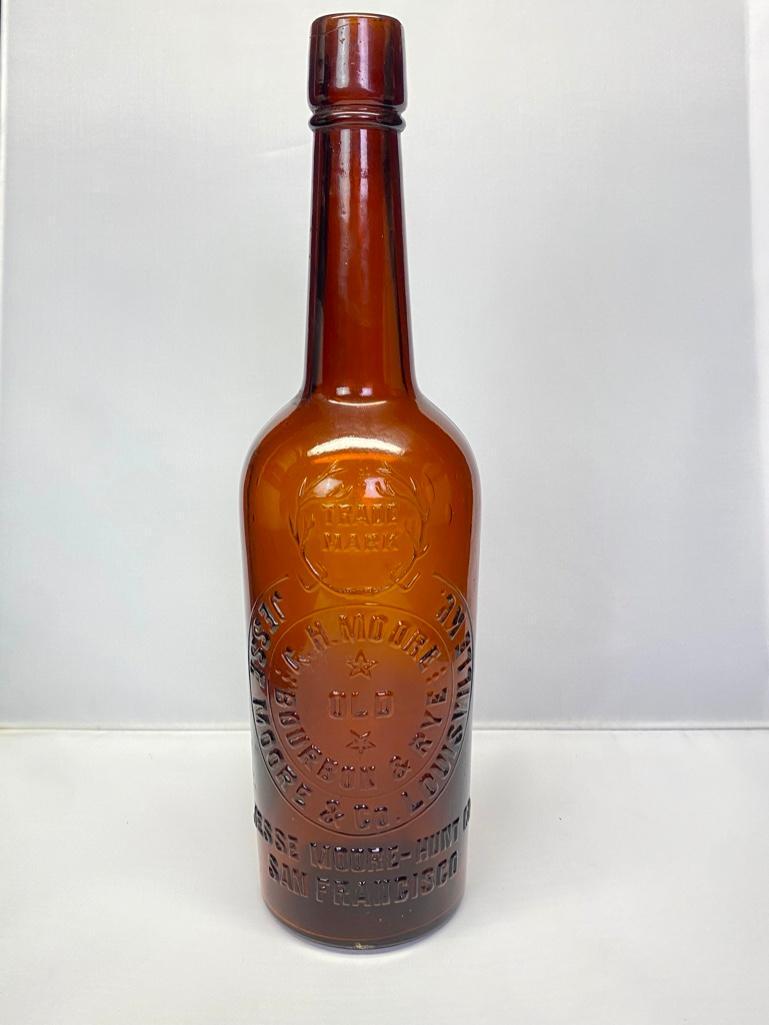 Antique Old West Whiskey Bottle Jesse Moore-Hunt (1 of 5)