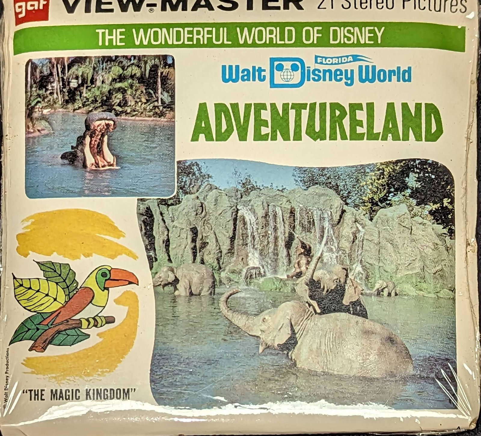 Sealed Vintage Disney World Adventureland View-Master Reels (1 of 2)