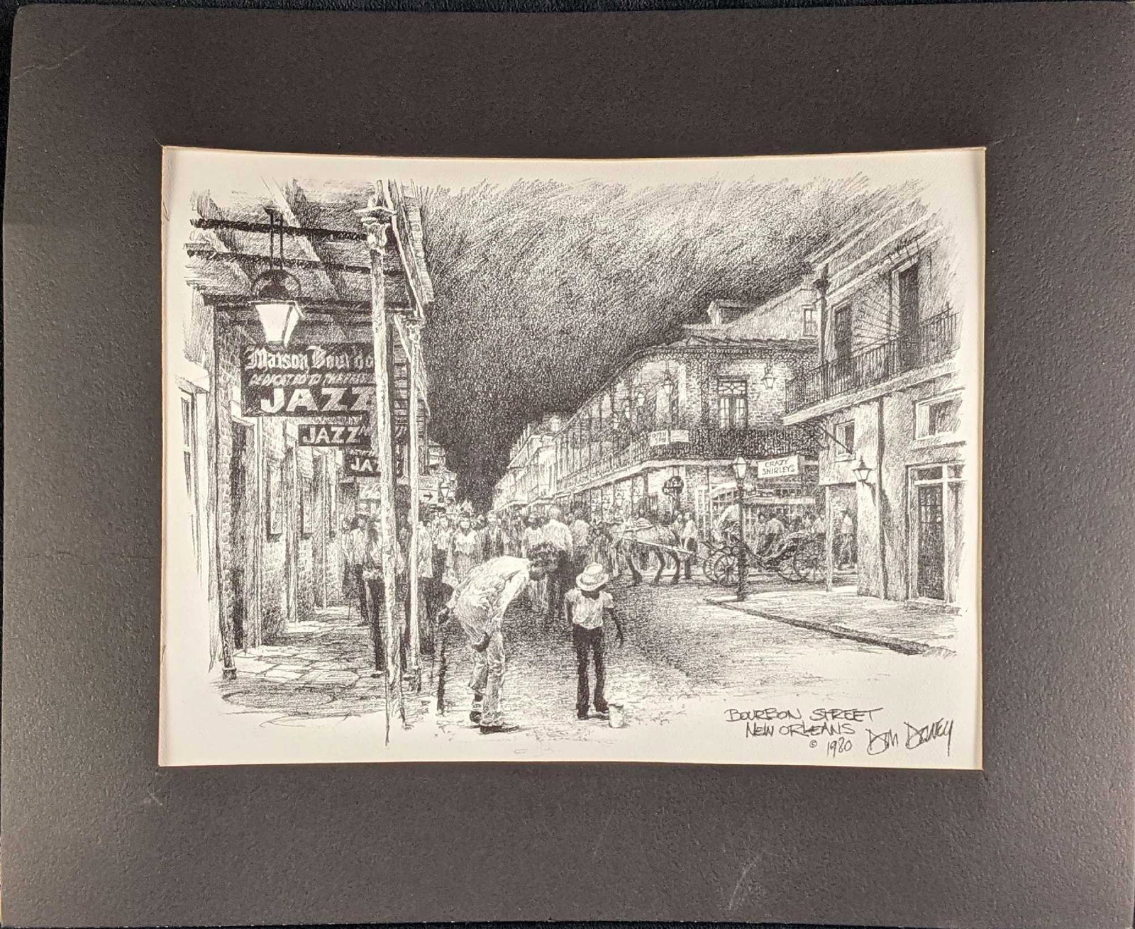 Don Davey Famous Bourbon Street New Orleans Print (1 of 5)