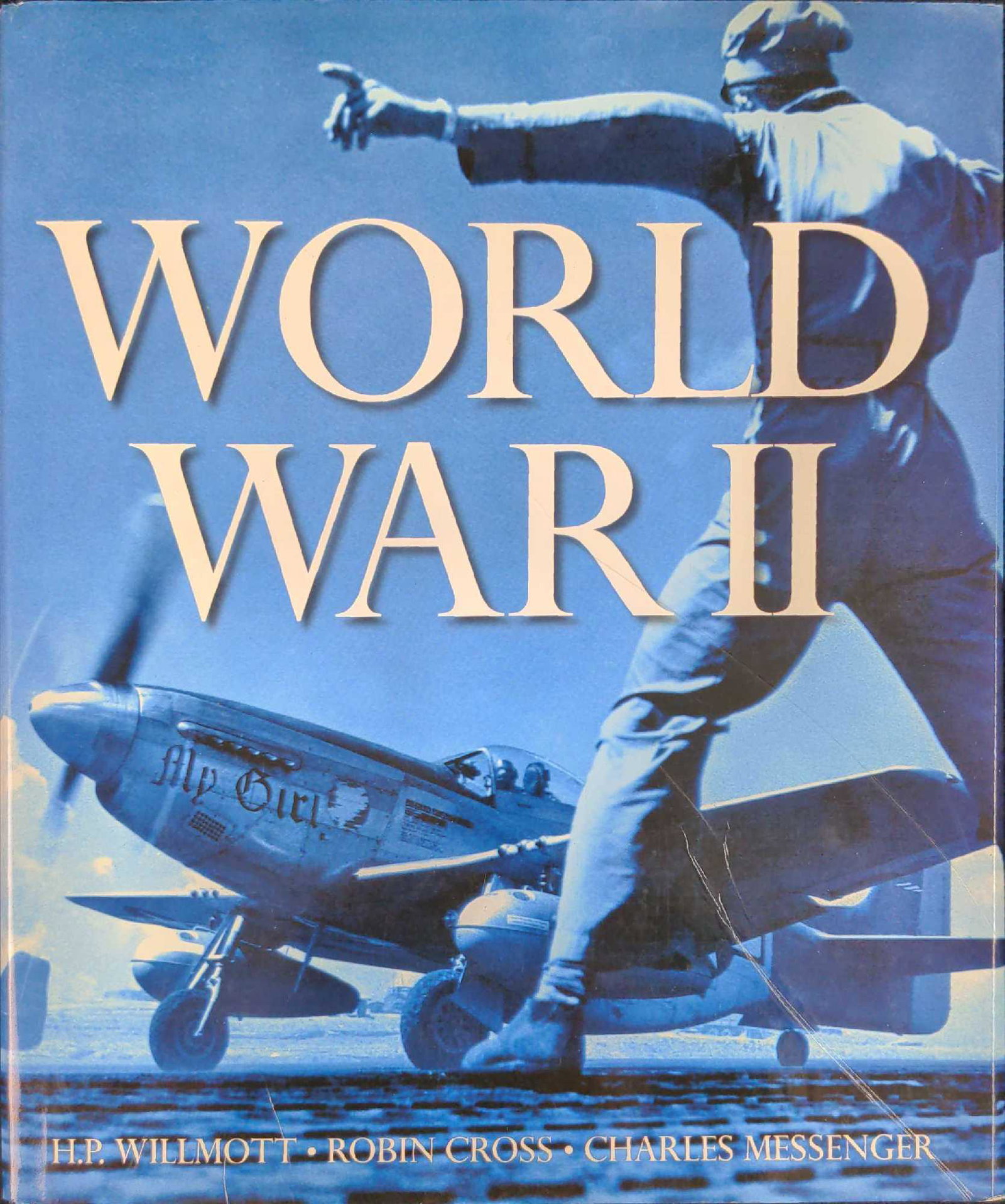 World War II Hardcover HP Willmott: World War II by HP Willmott, Robin Cross And Charles Messenger. Published by Covent Garden Books in 2008. The book is approx 10" x 1" x 12" and is in a good, used condition with light shelf-wear on th