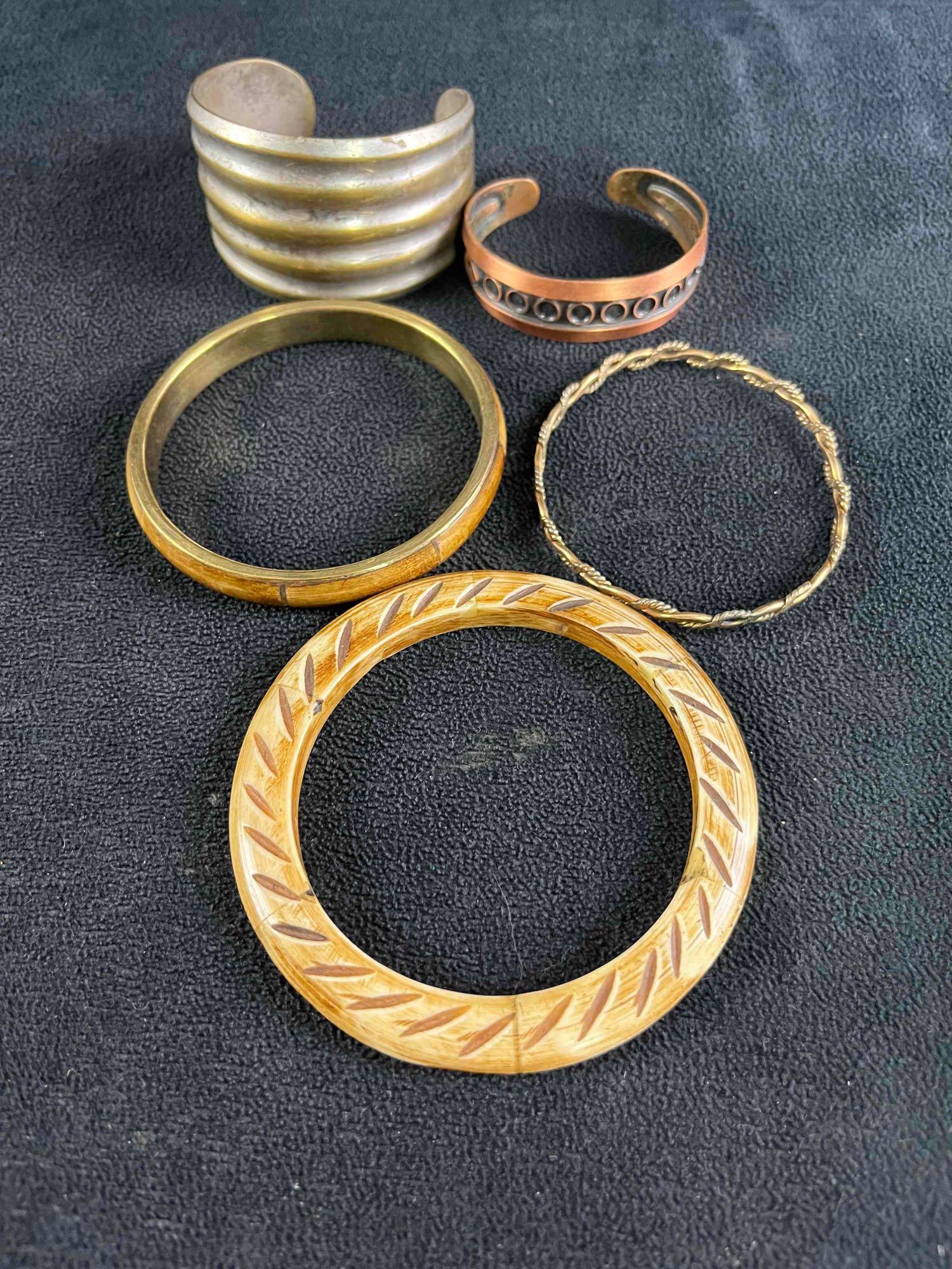 Boho Style Bangle Bracelets (1 of 7)