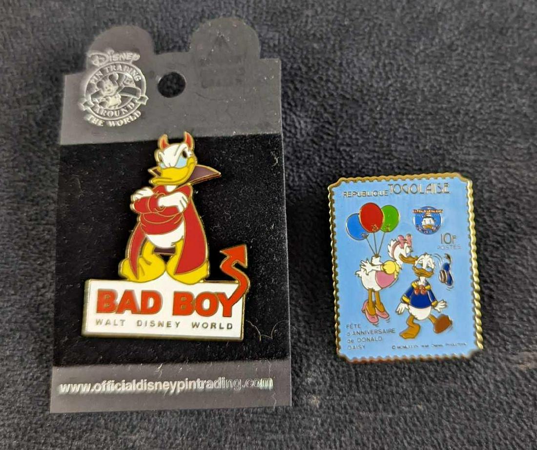 Lot Of Two Disney Sweet Or Sour Donald Duck Pins (1 of 5)