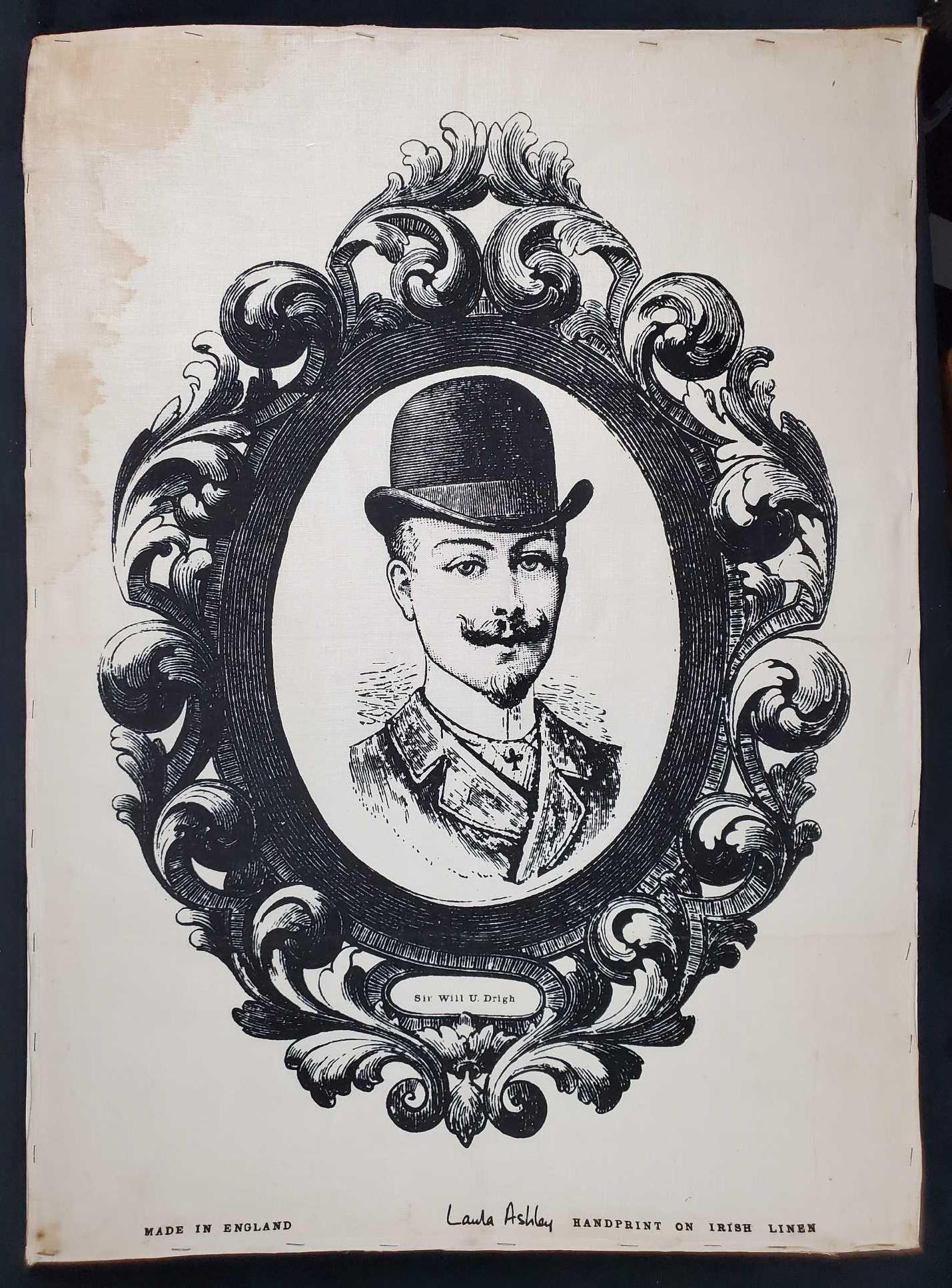 Vintage Laura Ashley Handprint on Irish Linen (1 of 9)