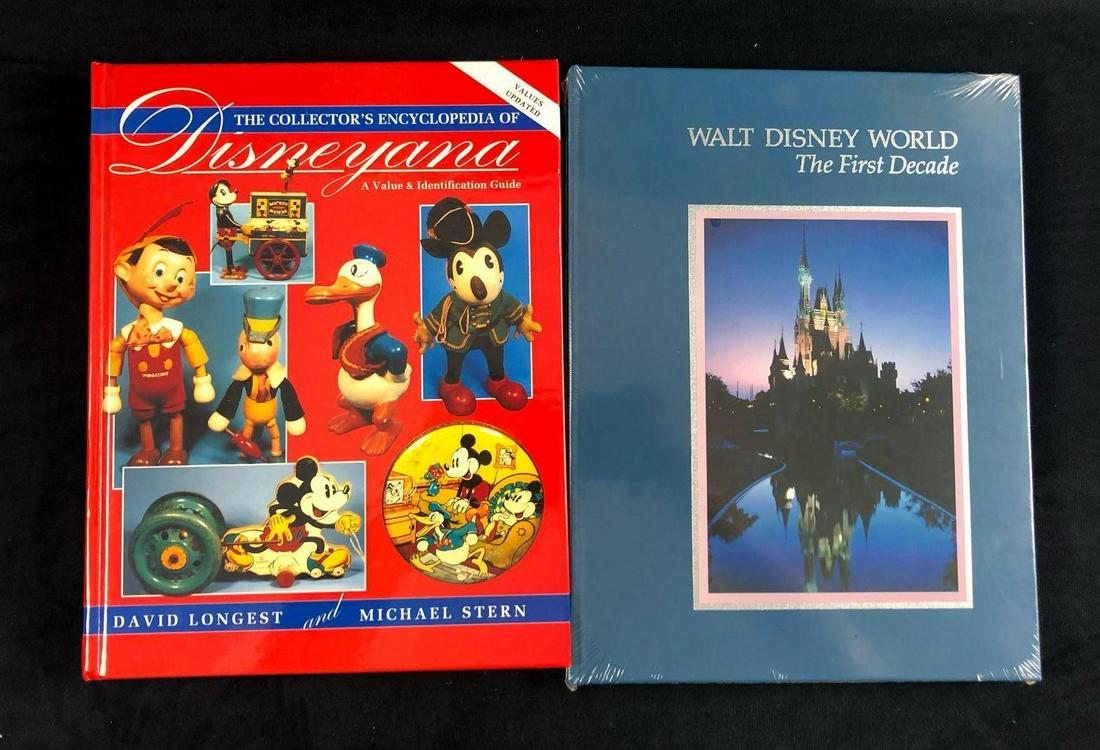 Lot Of 2 Walt Disney World First Decade Collectors Encyclopedia Disneyana Books (1 of 11)