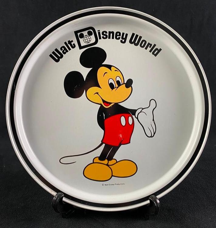Walt Disney World Mickey Mouse Serving Tray 1970s (1 of 4)