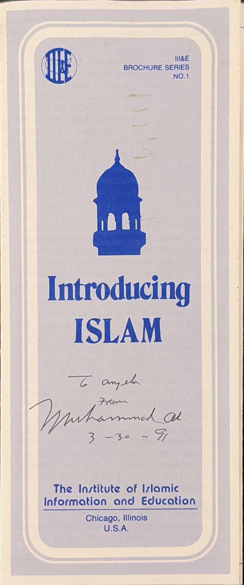 Muhammad Ali Autographed Introducing Islam Pamphlet (1 of 4)