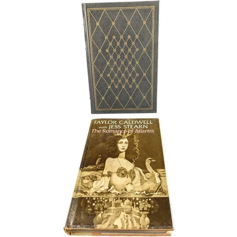 The Romance Of Atlantis & Tales Of Edgar Allan Poe: This lot includes: (1) The Romance Of Atlantis By Taylor Caldwell With Jess Stearn. This was published by William Morrow & Company Inc (New York) in 1973. The book is approx 5 7/8" x 1" x 8 1/2" and i