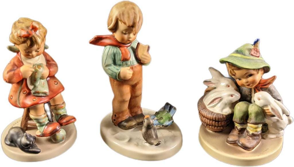 Goebel Hummel Playmates Bird Watcher Mothers Helper Figurines (1 of 9)