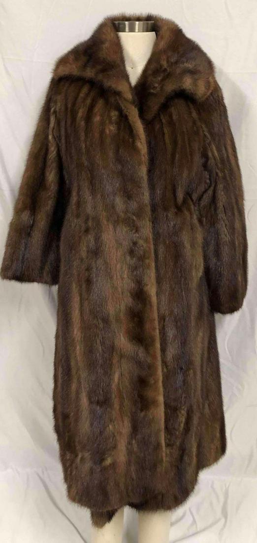 Vintage Mink Full Length Fur Coat (1 of 6)