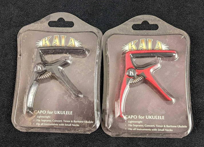 Kala Capos For Ukulele Red And Black A