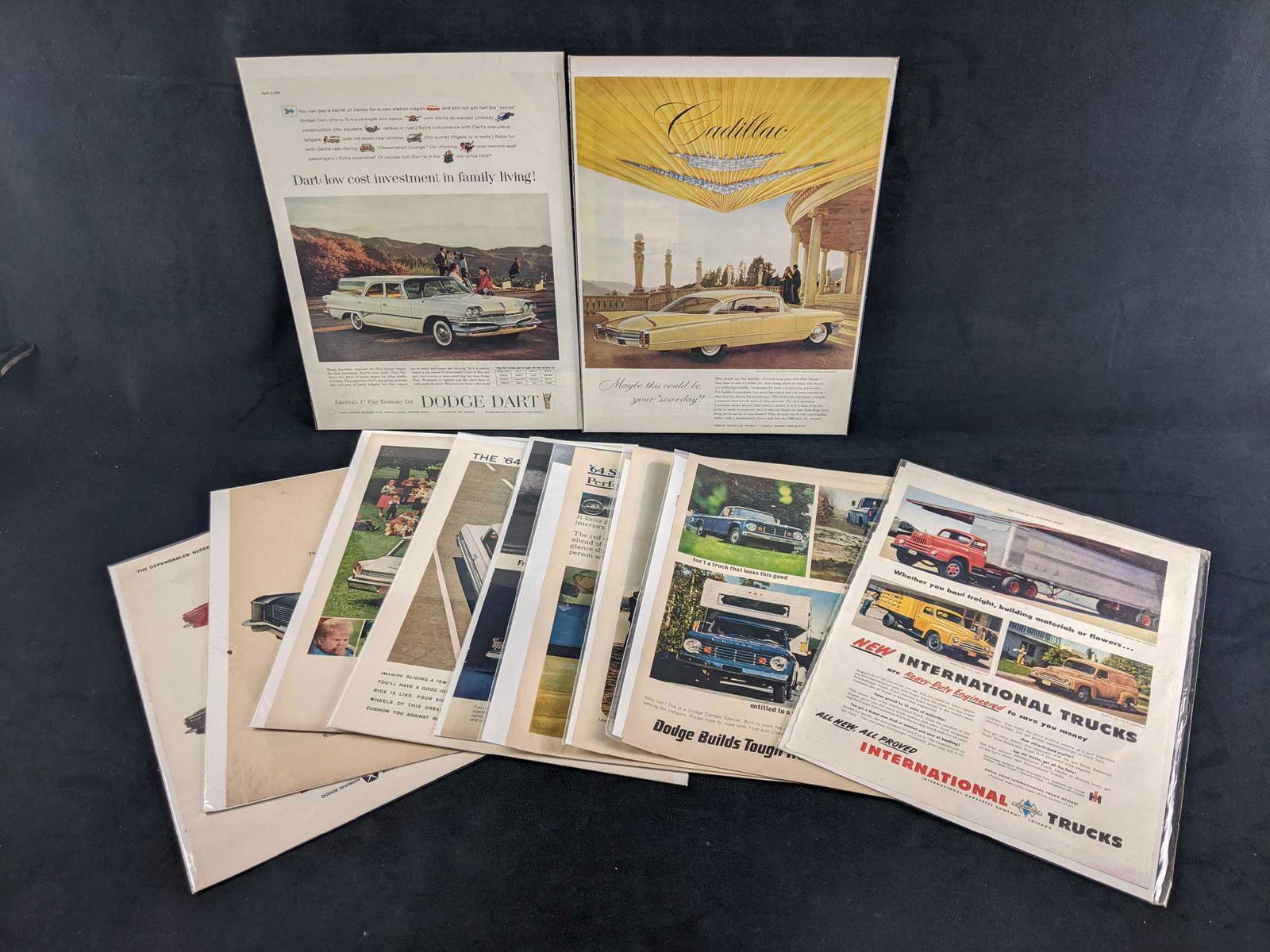 Assorted Vintage Car Magazine Ads (1 of 6)