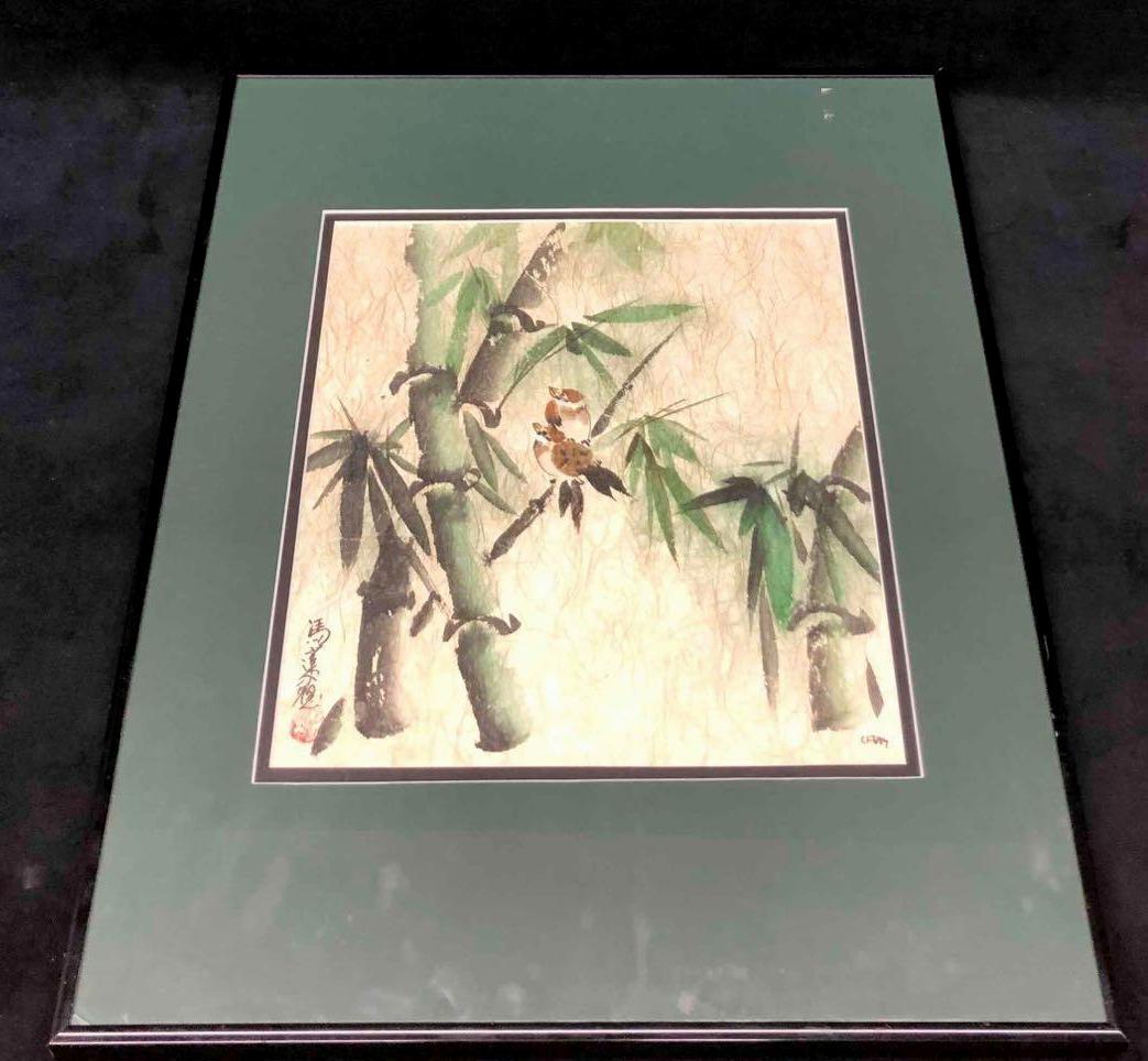 Chinese Brush Painting By Charlotte Fung Miller Watercolor On Rice Paper (1 of 6)