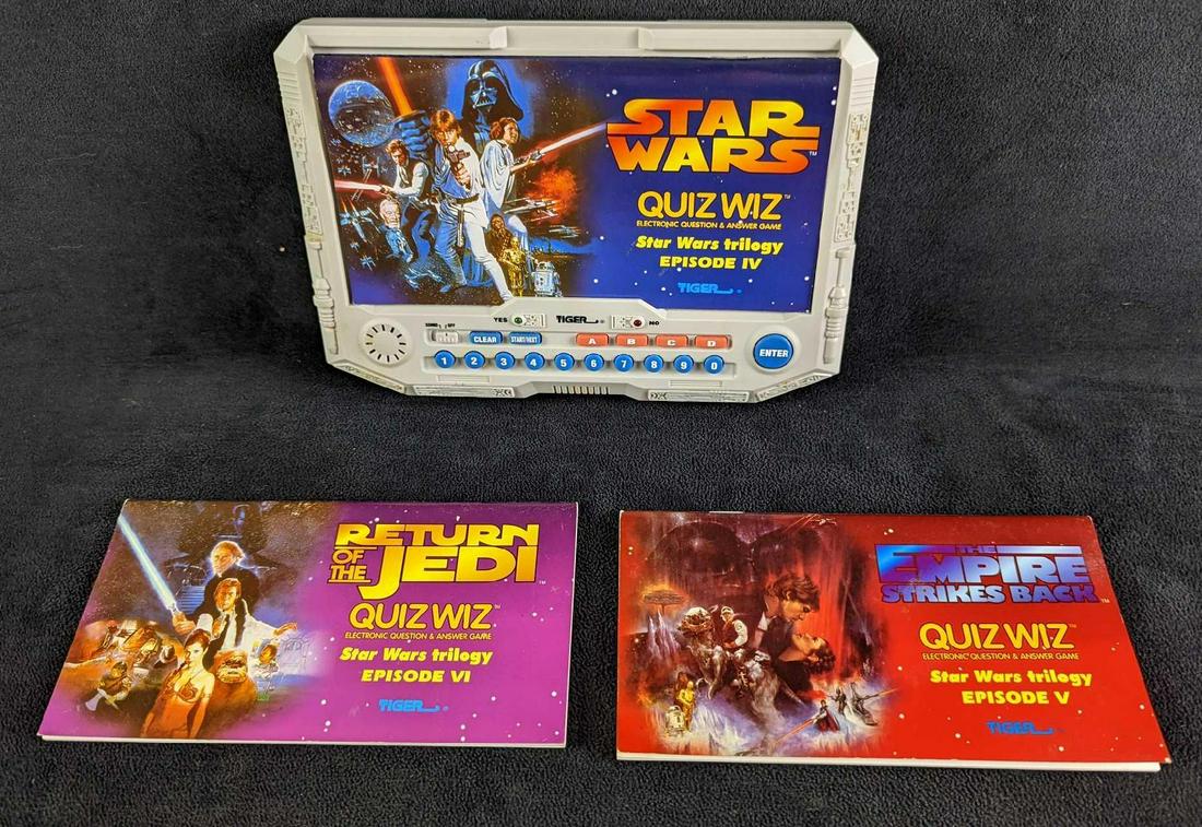 Star Wars Tiger Electronics Quiz Wiz Trivia Game (1 of 8)