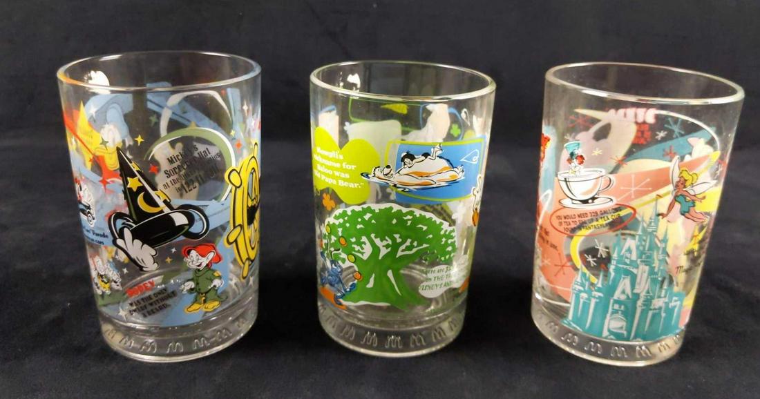 3 McDonalds DIsney World 100 Years Of Magic Glasses (1 of 7)
