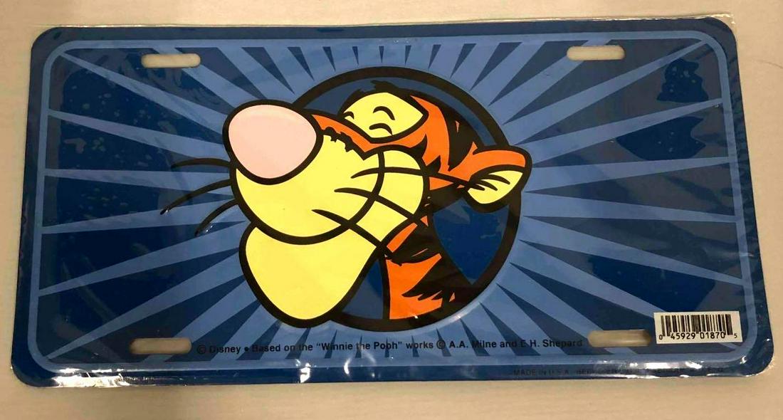 Chrome Graphics Inc. Disney Tigger License Plate (1 of 3)