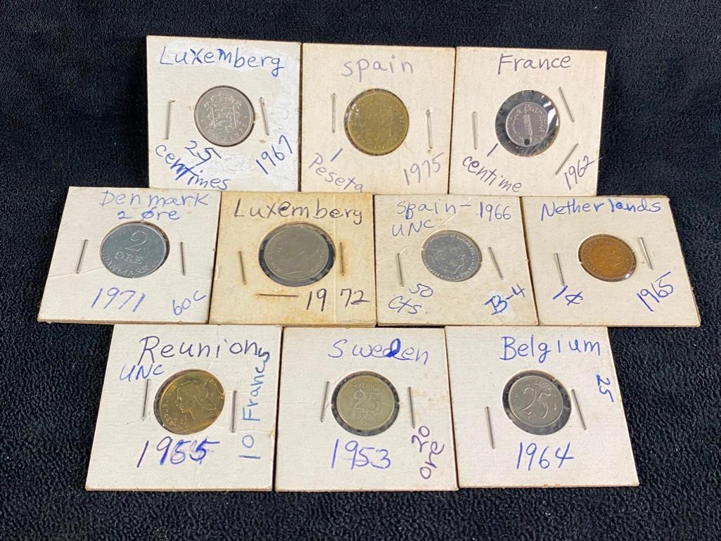 10 European Coins (1 of 4)