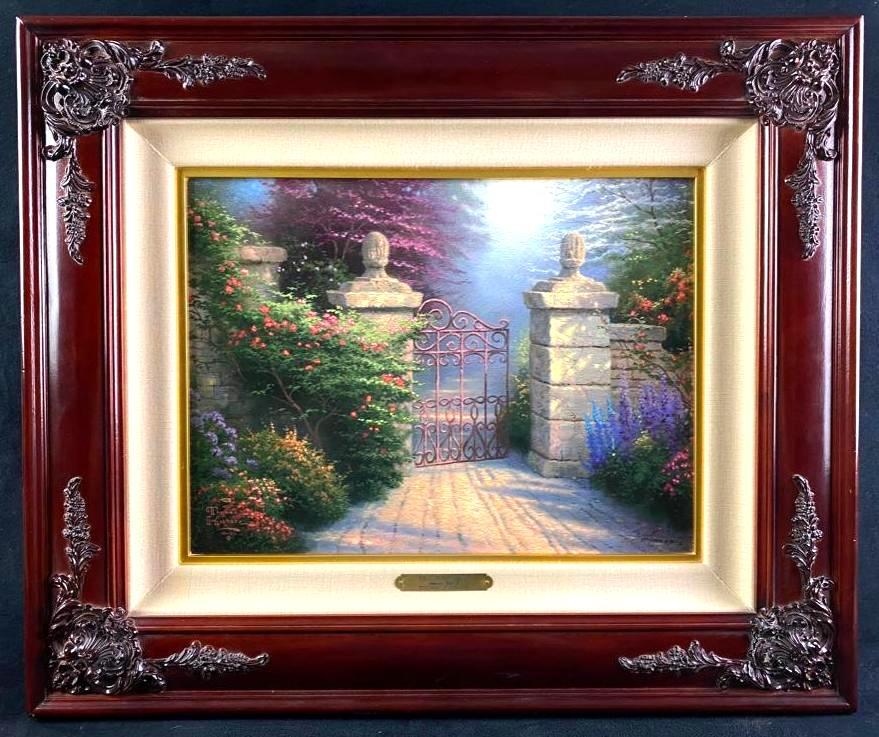 Thomas Kinkade "Open Gate" Hand Signed on Back (1 of 10)