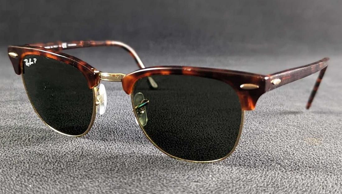 Ray Ban Polarized Clubmaster Classics Sunglasses (1 of 10)