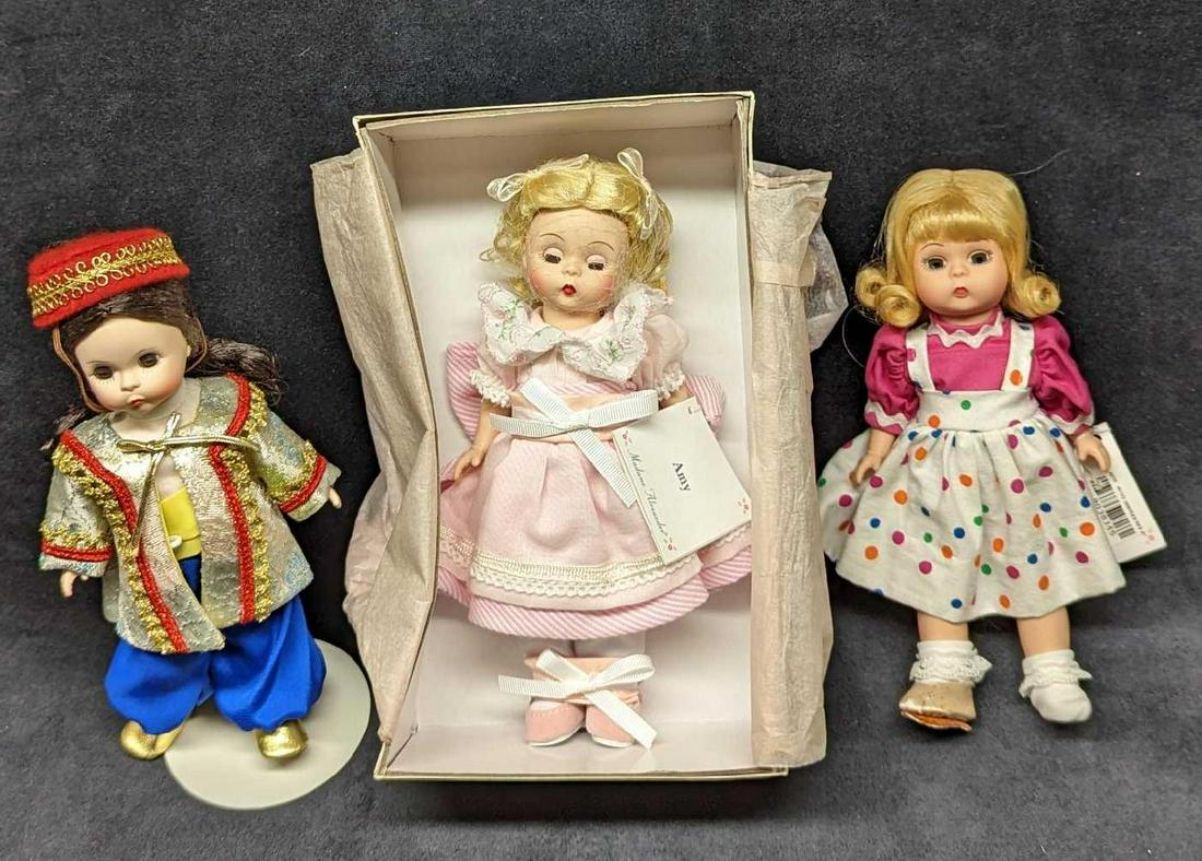 3 Madame Alexander Dolls Amy Happy Birthday Turkey (1 of 7)