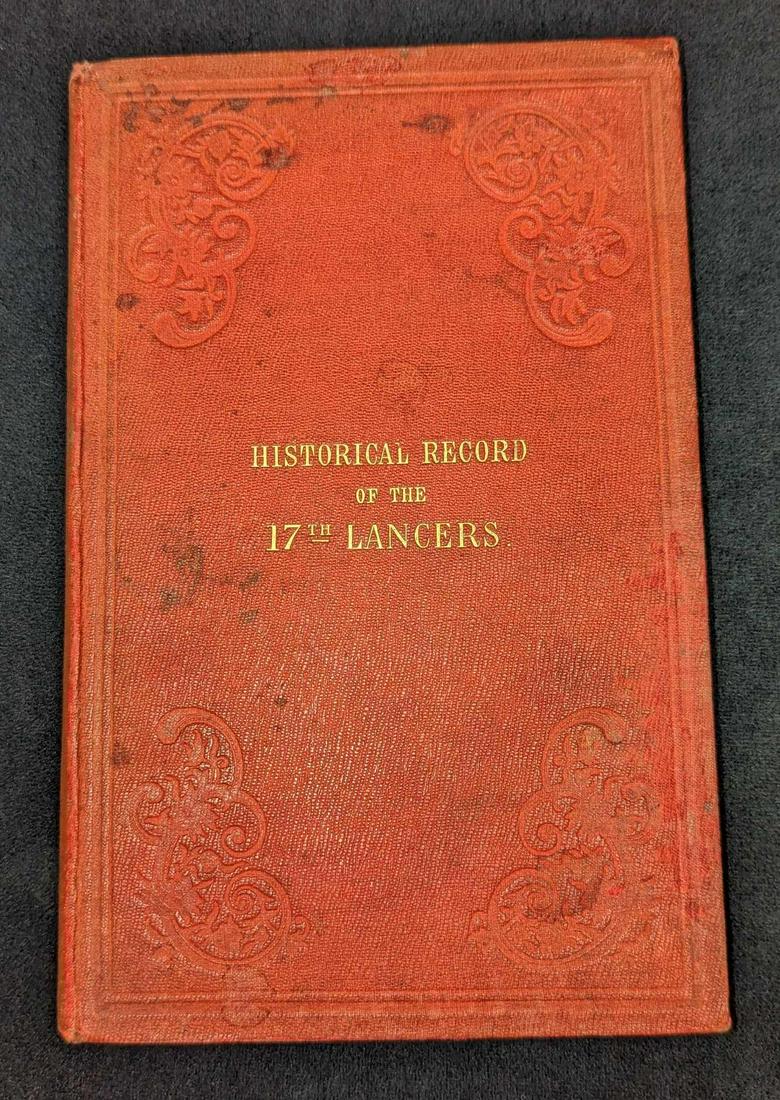 Historical Record Of The 17th Lancers Hardcover (1 of 8)