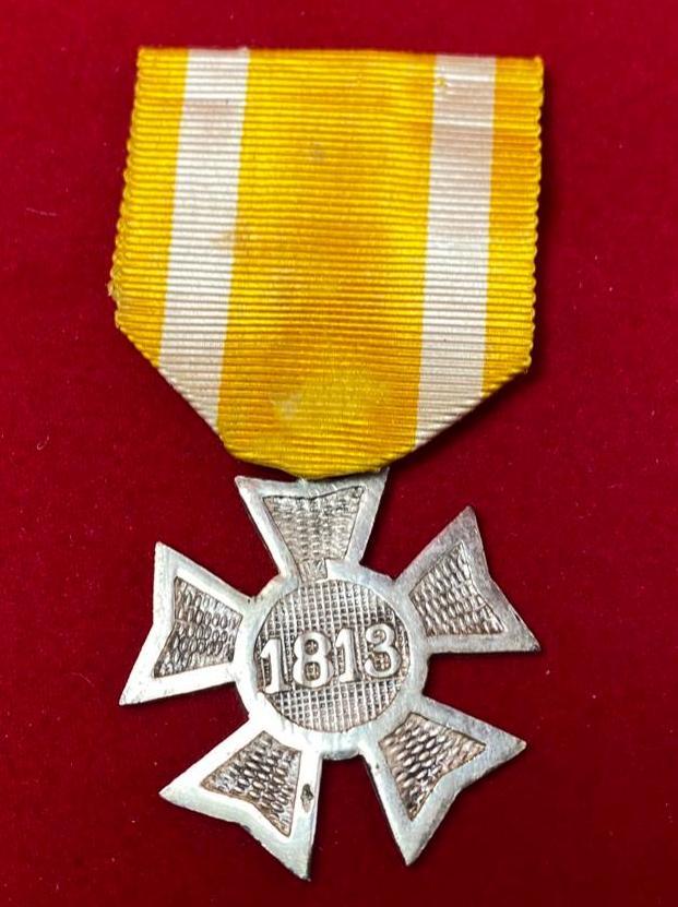 Dutch Silver Memorial Cross, 1813-1815 (1 of 2)