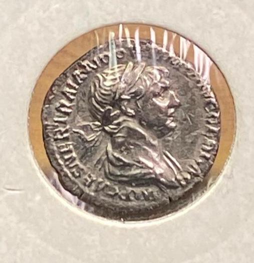 Roman Denarius Trajan 318 (1 of 3)