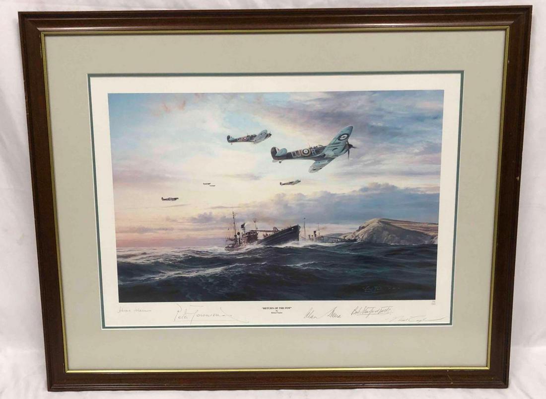 Signed & Numbered Print Of "Return Of The Few" By Robert Taylor (1 of 15)