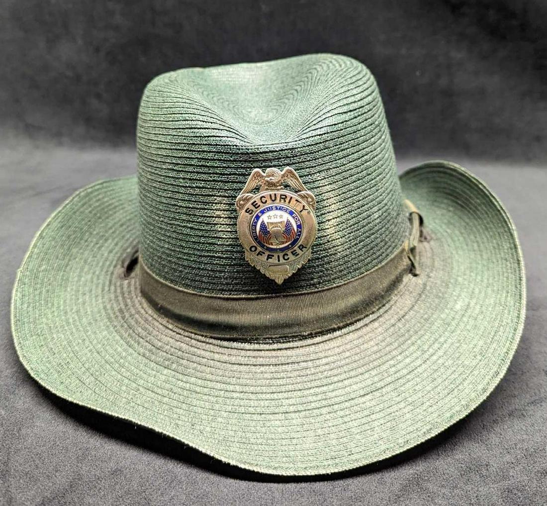 Vintage Security Officer Summer Hat (1 of 8)