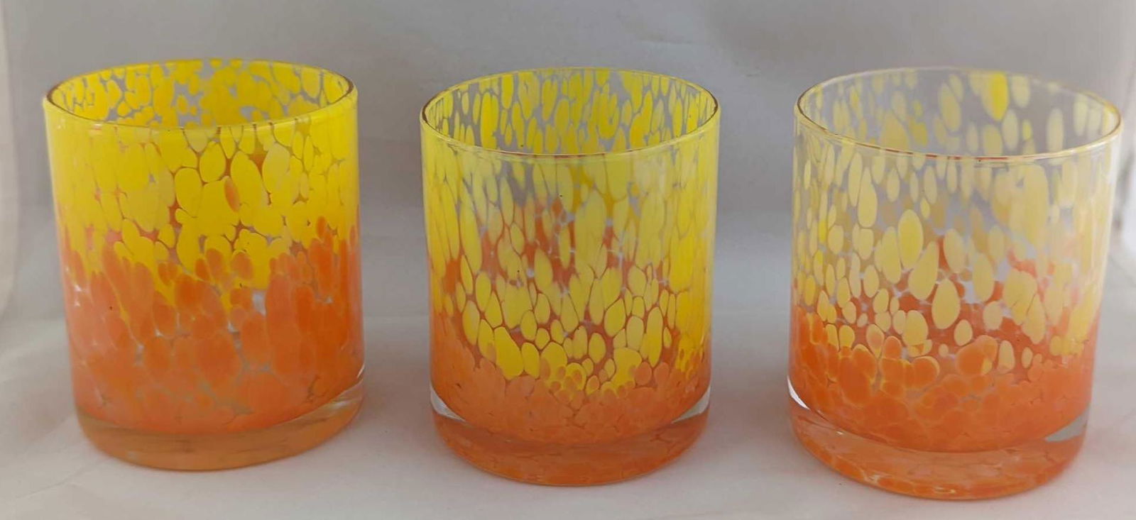 3 Mid Century Old Fashioned Drinking Glasses (1 of 8)