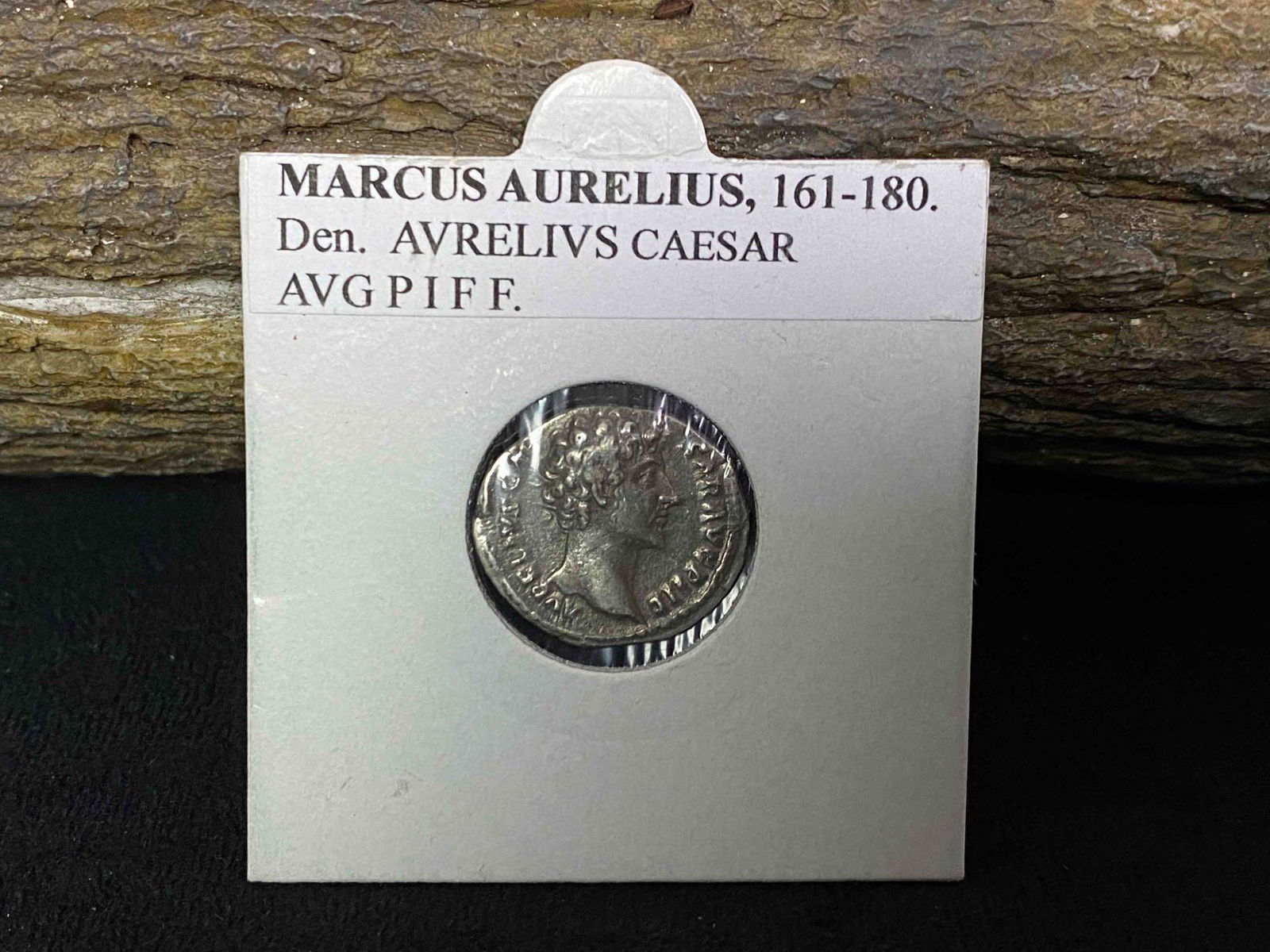 ROMAN COIN SILVER DENARIUS MARCUS AURELIUS-CIRCA 161-180 AD-ROME (1 of 4)