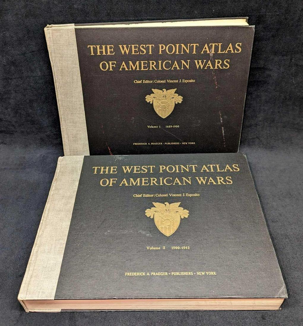Volume 1 & 2 West Point Atlas Of American Wars HC (1 of 10)