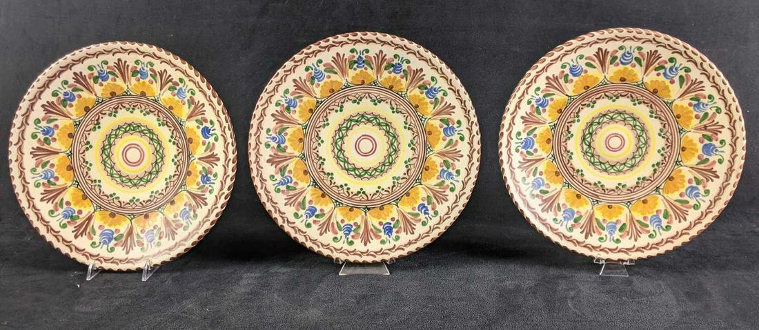 Hand Painted Spanish Puente Decorative Plates (1 of 7)