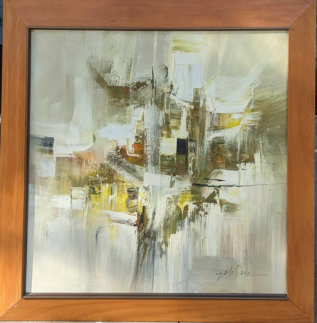 Contemporary Abstract Canvas Wall Art (F52) (1 of 8)