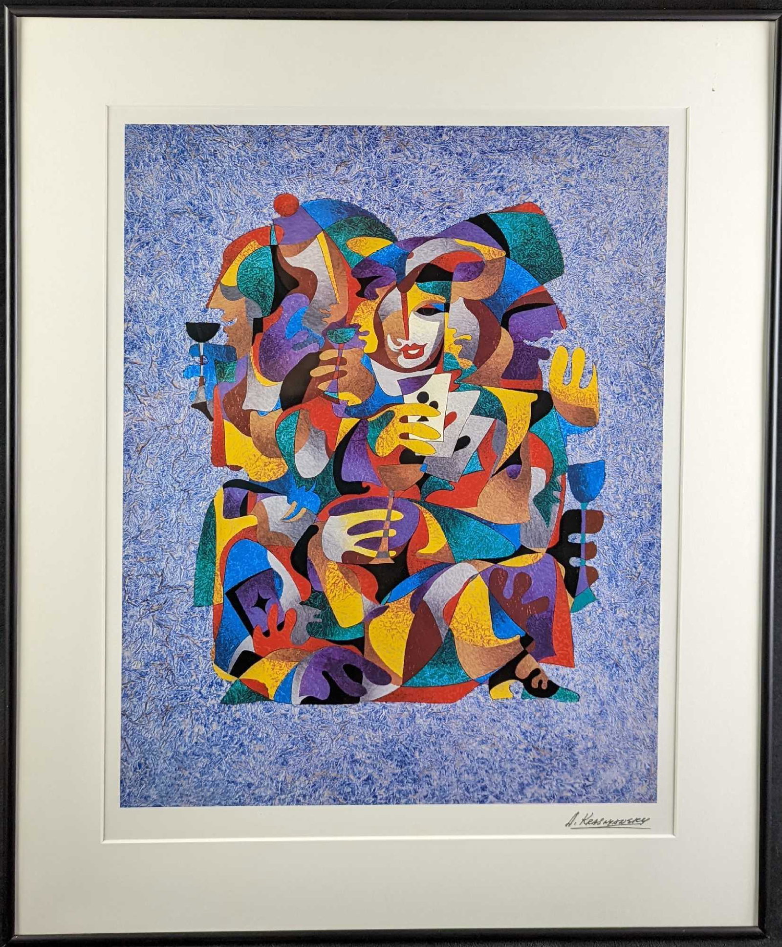 F27 Anatole Krasnyansky Poker Players Print (1 of 7)