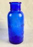 Antique Cobalt Bottle "Chelf's Celery Caffeine"