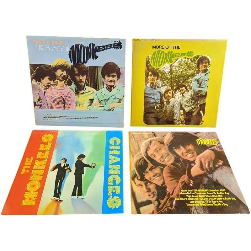 The Monkees 4 Classic Pop Rock LP Records (1 of 6)