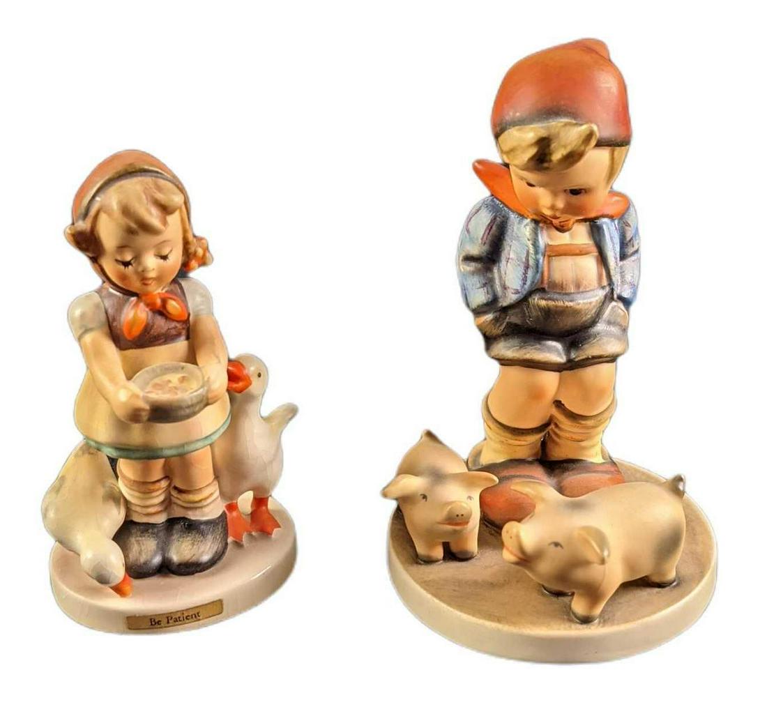 Vintage Hummels Farm Boy And Be Patient (1 of 8)