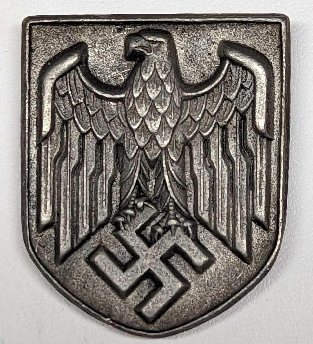 WWII German Swatsaka Pith Helmet Shield (1 of 4)