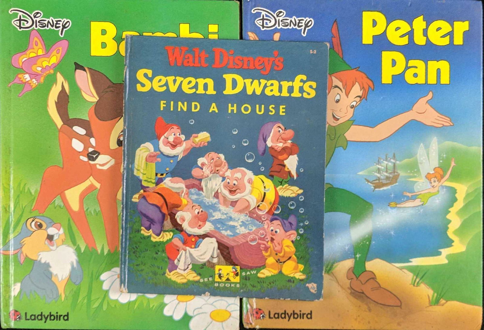 Three Vintage Disney Animated Movie Storybooks (1 of 8)