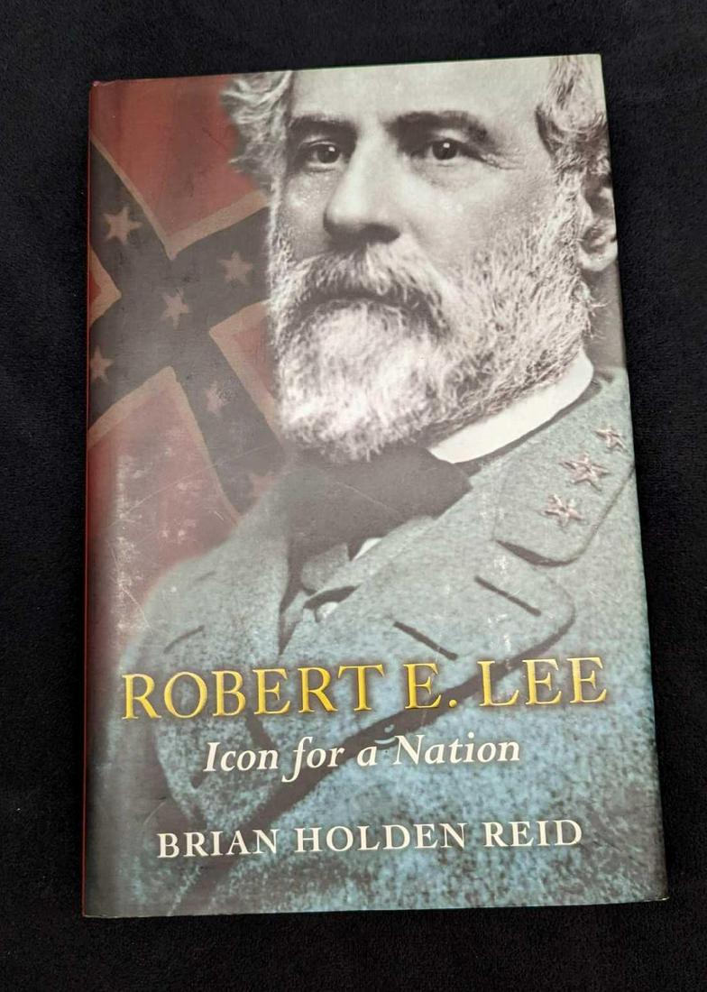 Robert E. Lee: Icon For A Nation By Brian Holeden Reid: Robert E. Lee: Icon For A Nation By Brian Holeden Reid. Was published by Weinenfeld & Nicholson (London) on 2005. The hardcover is approx 6" x 1" x 9" and it weighs. The book is in goo