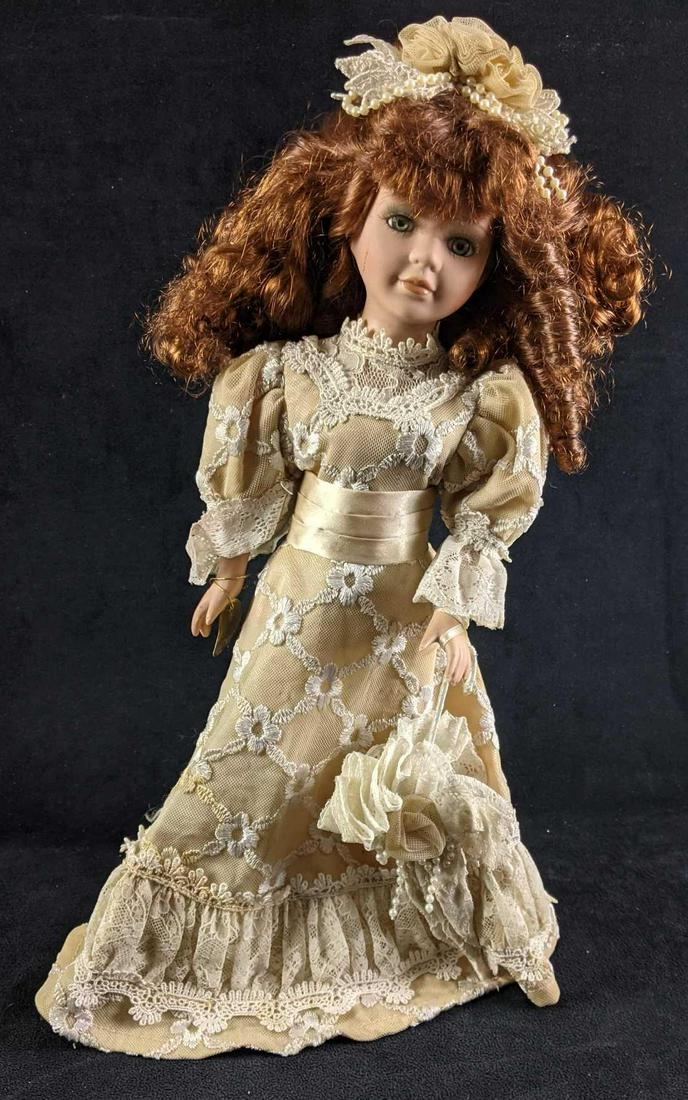 Collectors Choice Limited Edition Doll: Collectors Choice Limited Edition Doll This doll is from Collectors Choice and has a "Limited Edition" tag on its hand. The doll is charming yet has its flaws such as a scratch on its face, di