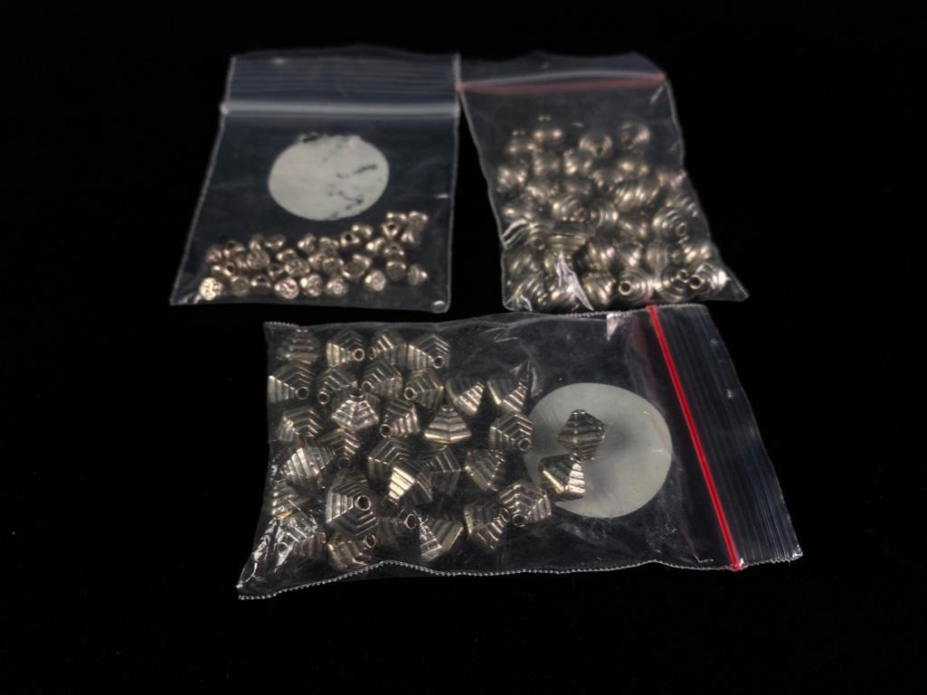 .925 Silver Jewelry Findings Assorted Beads (1 of 4)