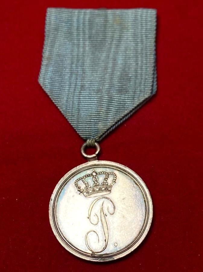 Oldenburg Napoleonic Silver Medal 1815 (1 of 3)