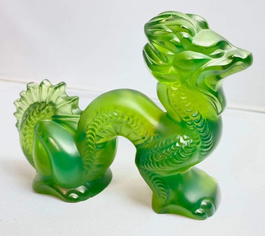 Lalique Green Opal Dragon (1 of 6)