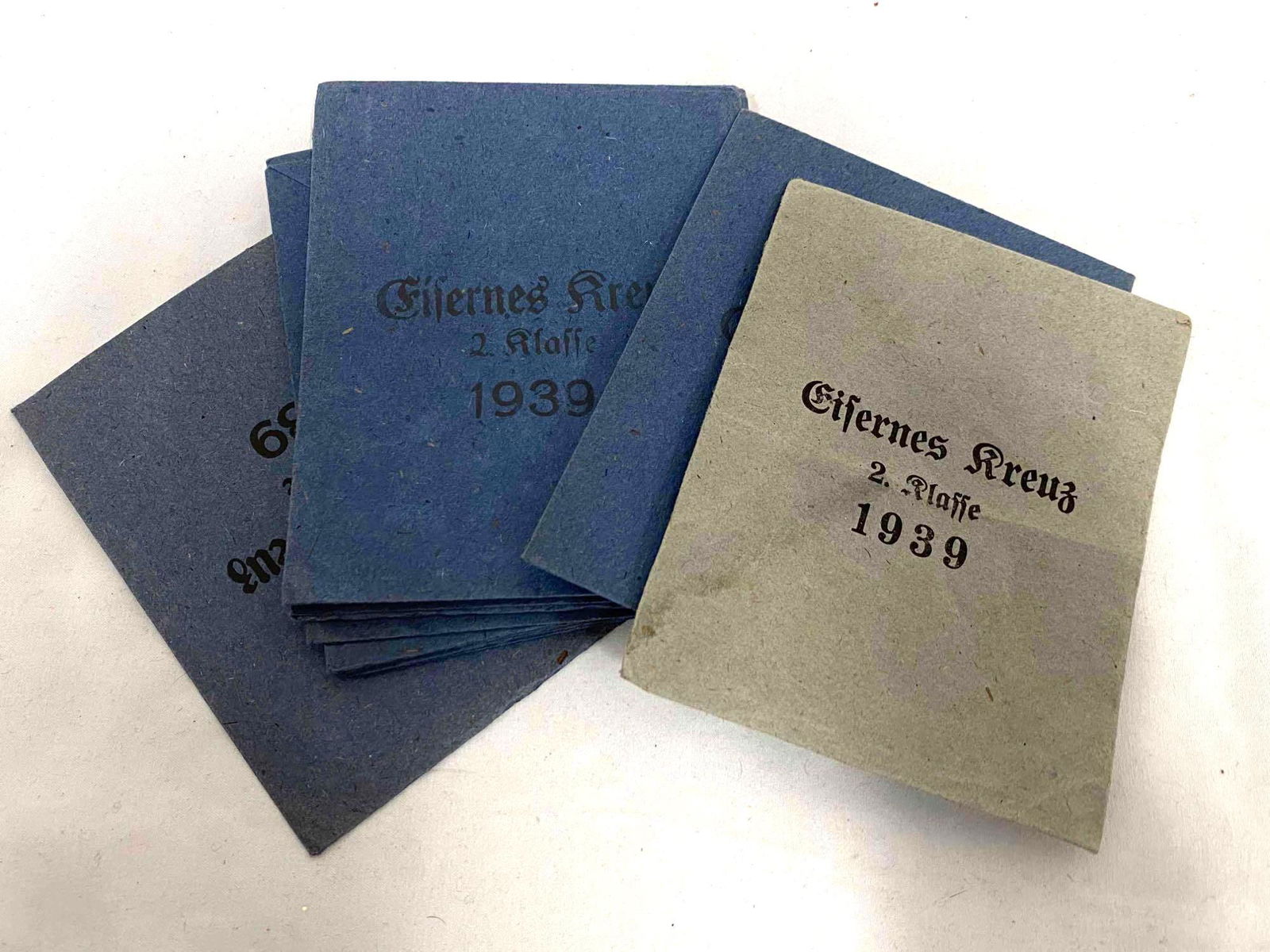 18 1939 Original Empty German Iron Cross 2nd Class Envelopes By Henlein (1 of 5)