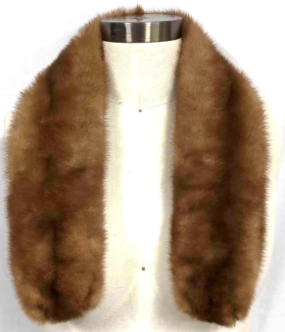 Women's Mink Fur Wrap Scarf (1 of 9)